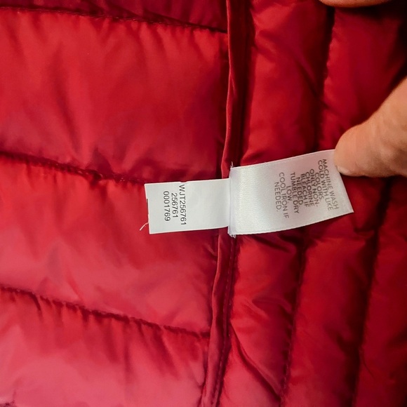 J. Jill Cranberry Red Down Vest - Picture 7 of 11